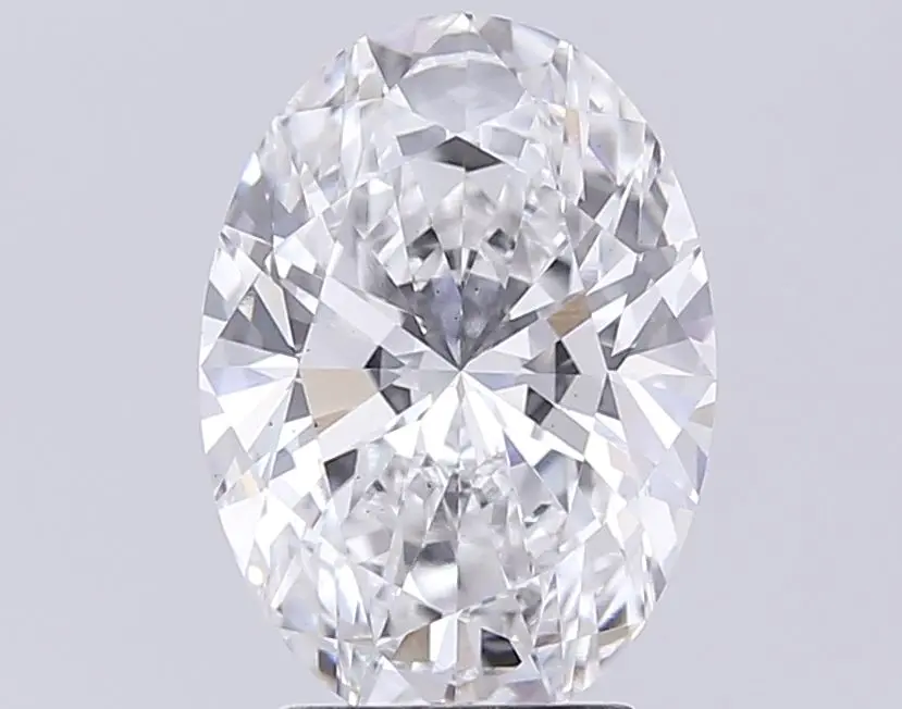 3.52 Carat Lab Grown Oval Diamond