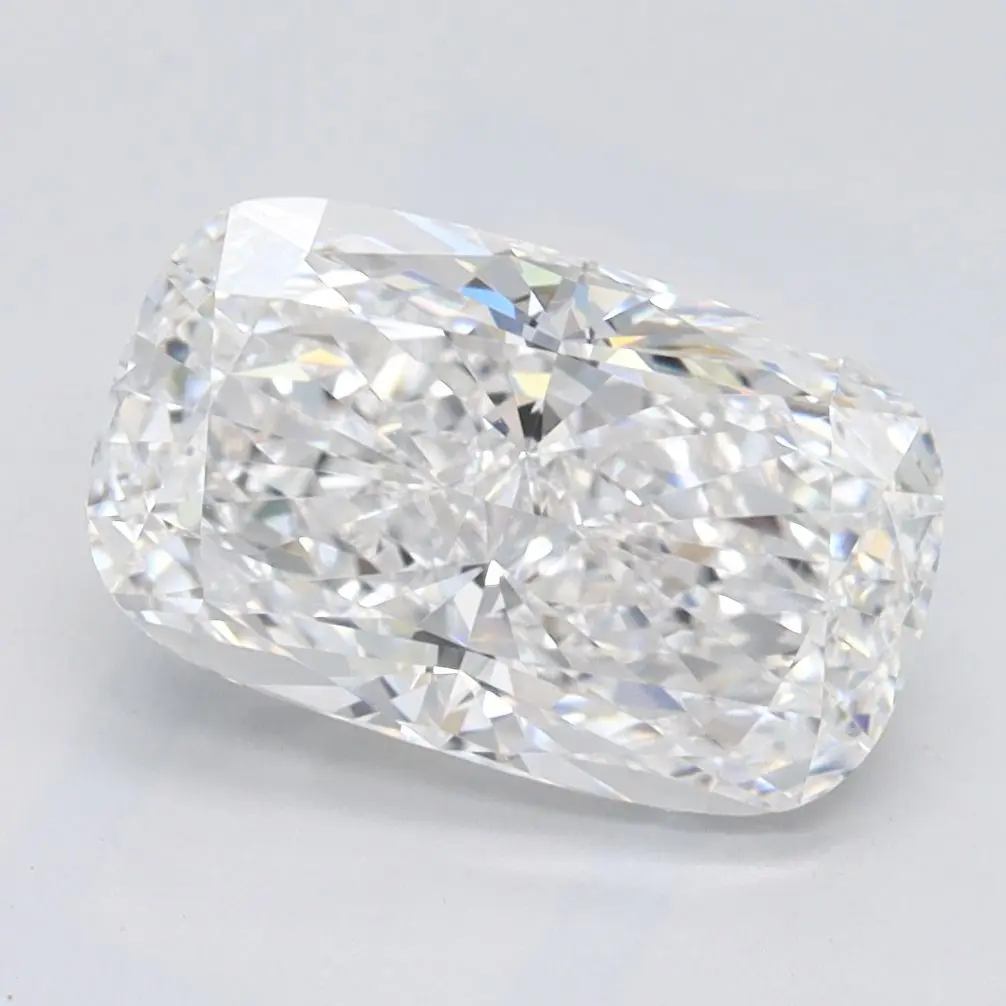 2.11 Carat Lab Grown Elongated cushion Diamond