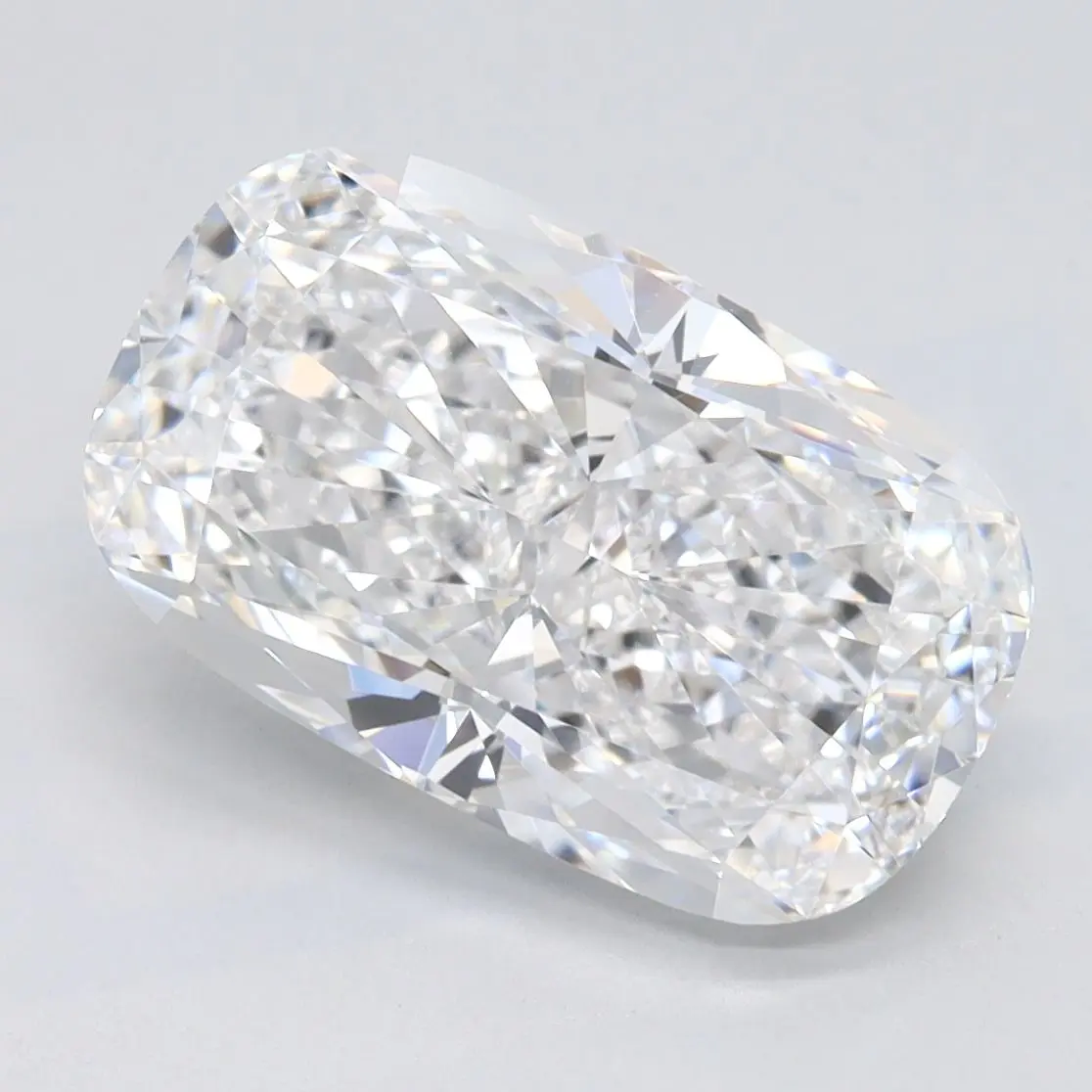 3.15 Carat Lab Grown Elongated cushion Diamond