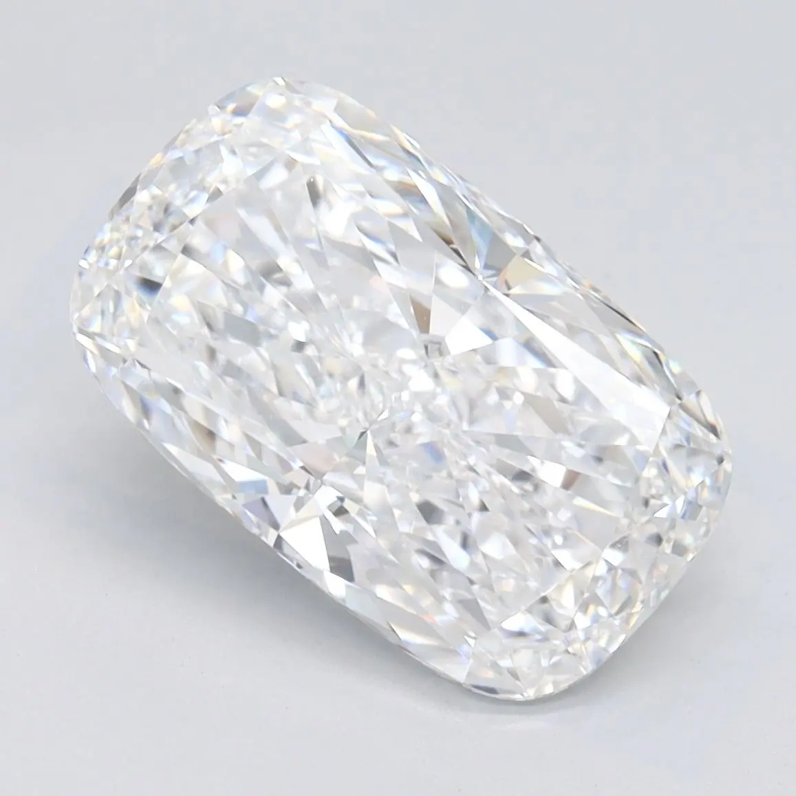 3.15 Carat Lab Grown Elongated cushion Diamond