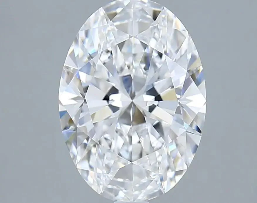 3 Carat Lab Grown Oval Diamond