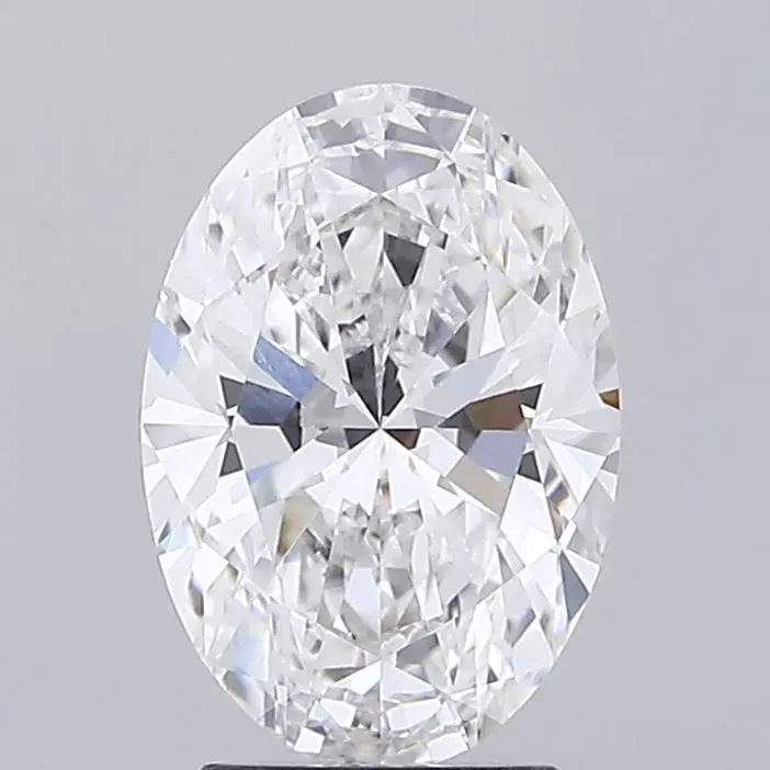 2.74 Carat Lab Grown Oval Diamond