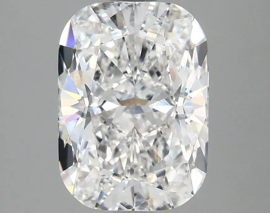 2.8 Carat Lab Grown Elongated cushion Diamond