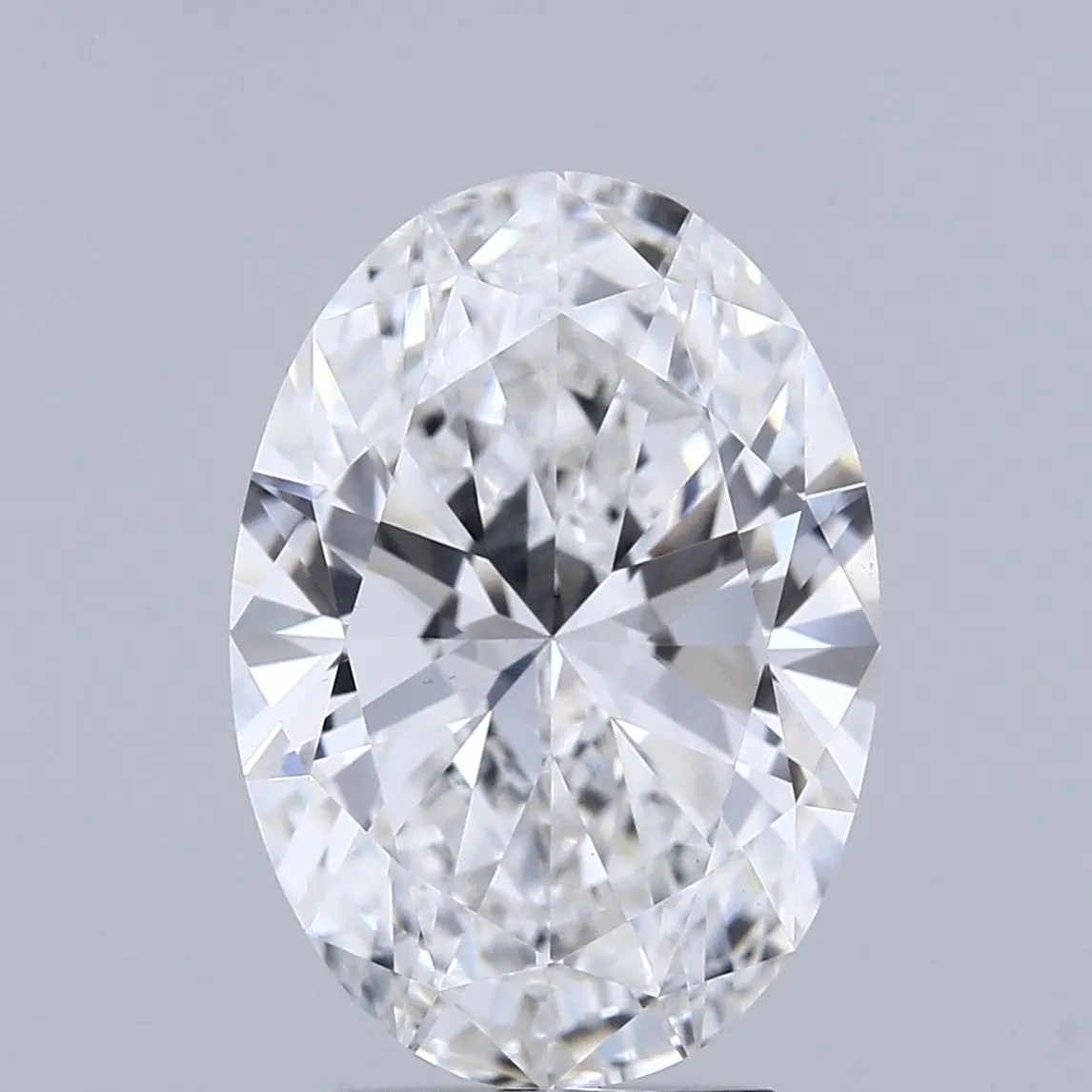 3.5 Carat Lab Grown Oval Diamond