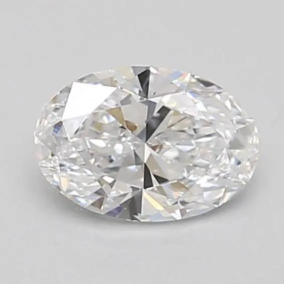0.59 Carat Lab Grown Oval Diamond