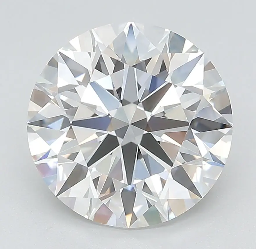 4.32 Carat Lab Grown Round Diamond