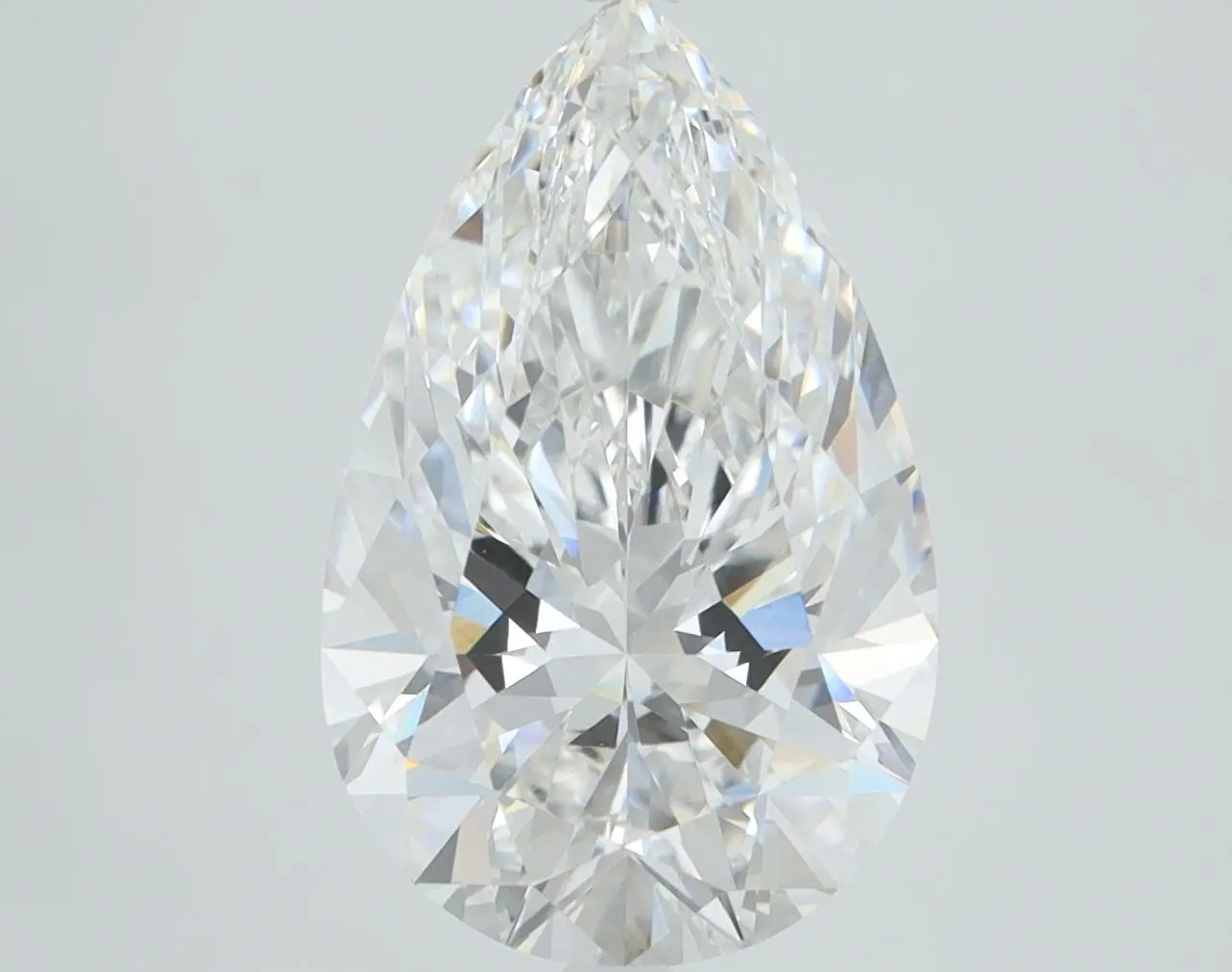 3.51 Carat Lab Grown Pear Diamond