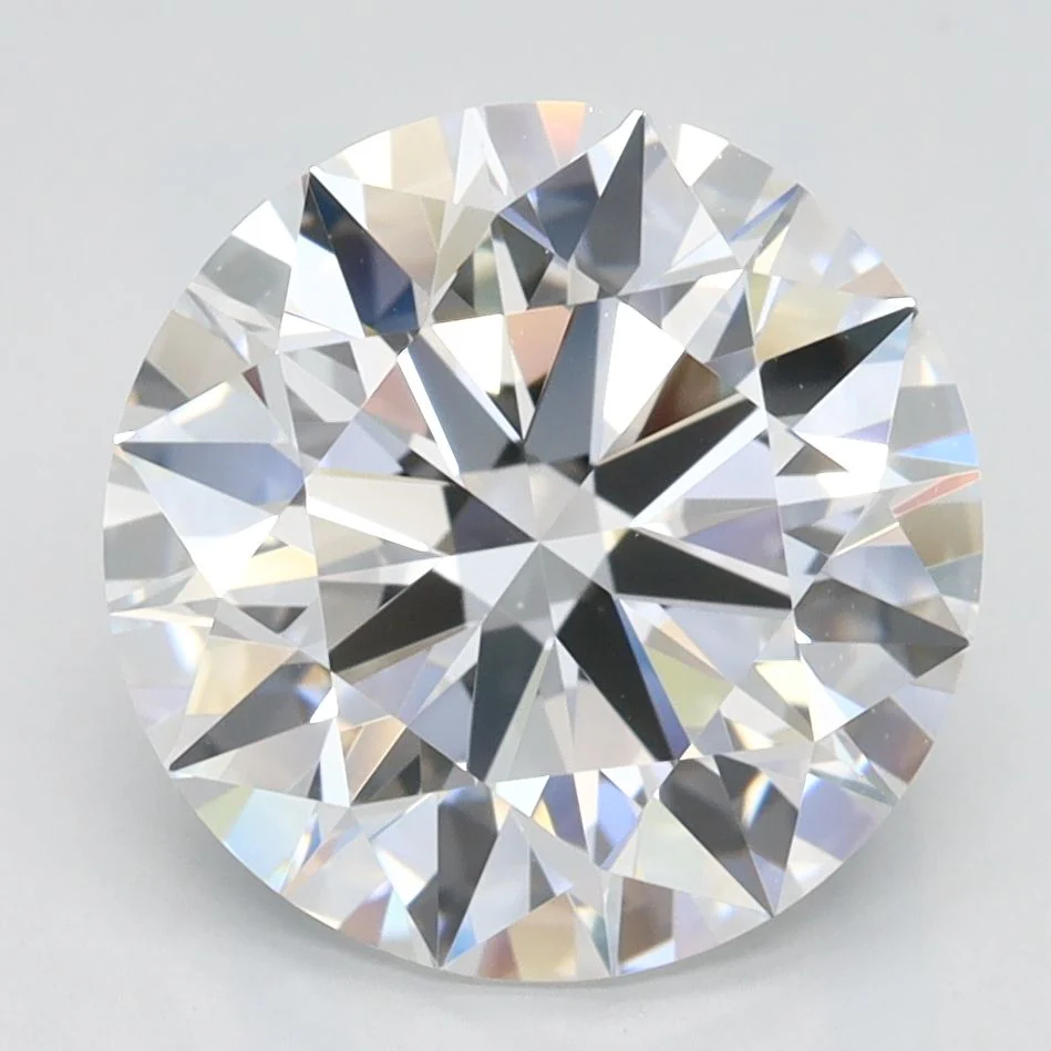 3.17 Carat Lab Grown Round Diamond