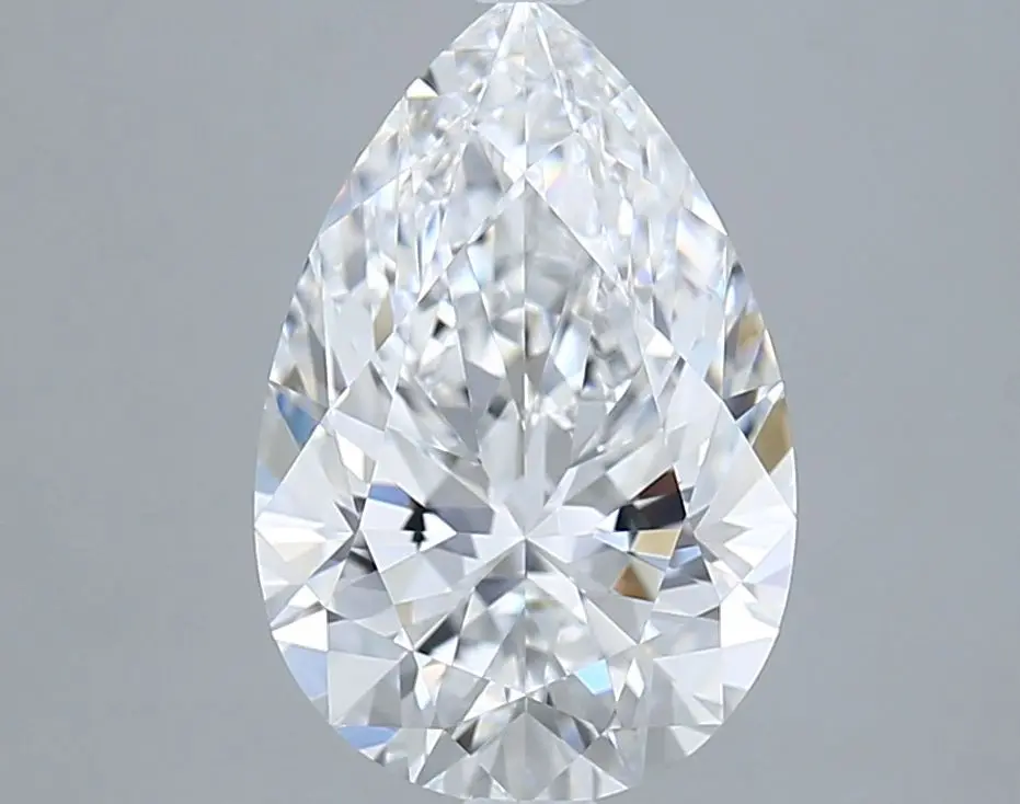 3 Carat Lab Grown Pear Diamond