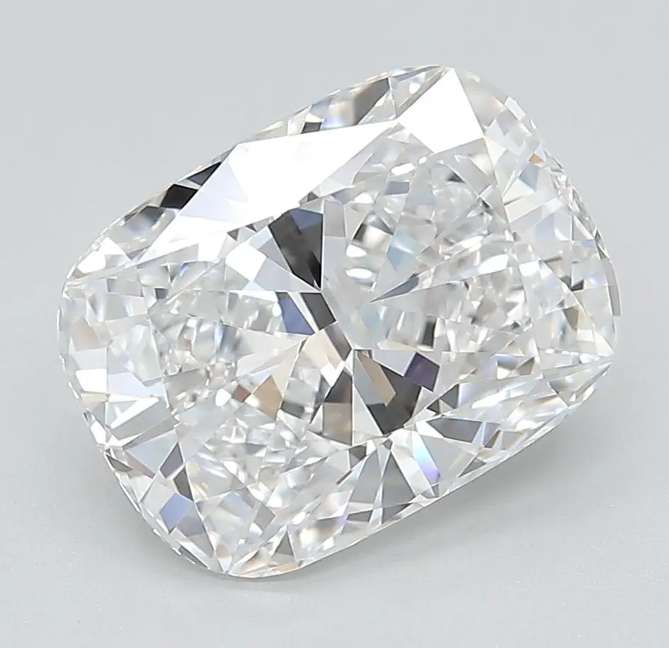 4.16 Carat Lab Grown Elongated cushion Diamond