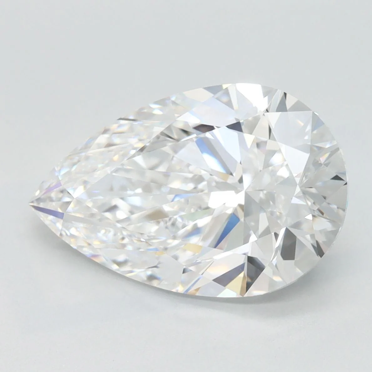 3.2 Carat Lab Grown Pear Diamond