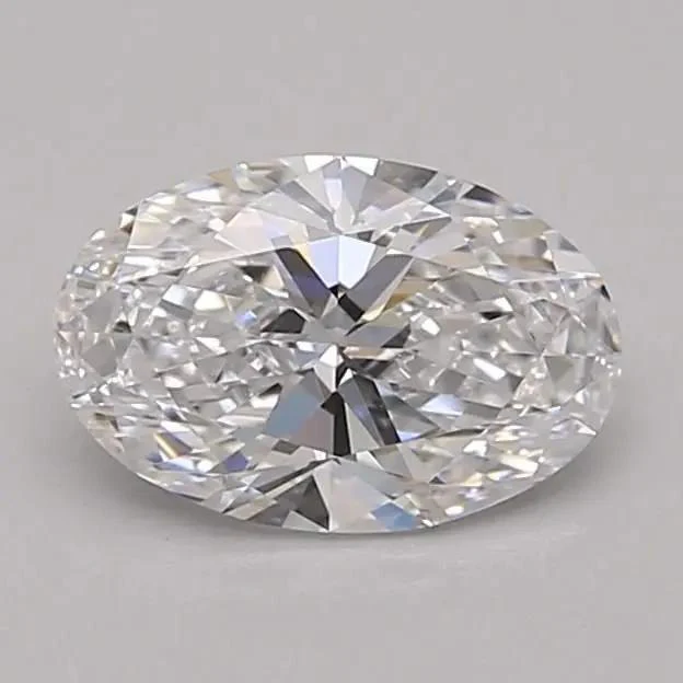 0.91 Carat Lab Grown Oval Diamond