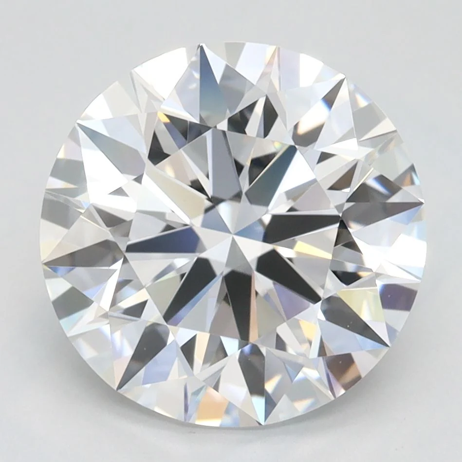 3.17 Carat Lab Grown Round Diamond