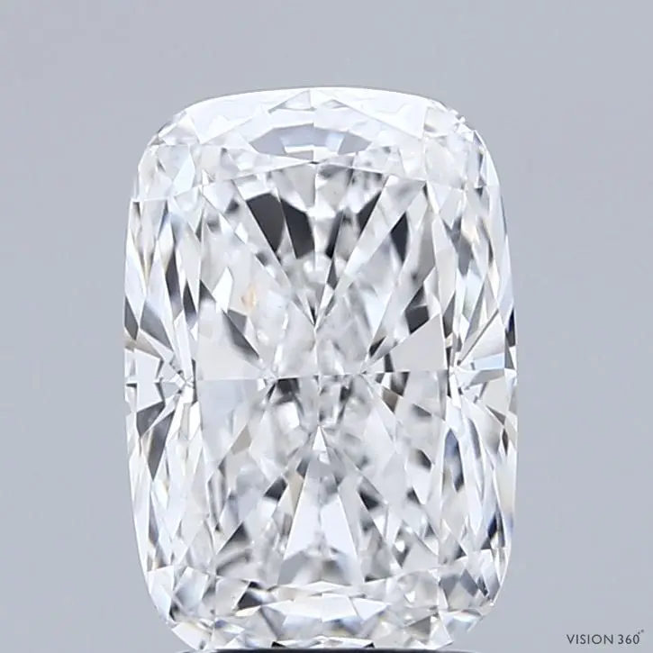 2.51 Carat Lab Grown Elongated cushion Diamond