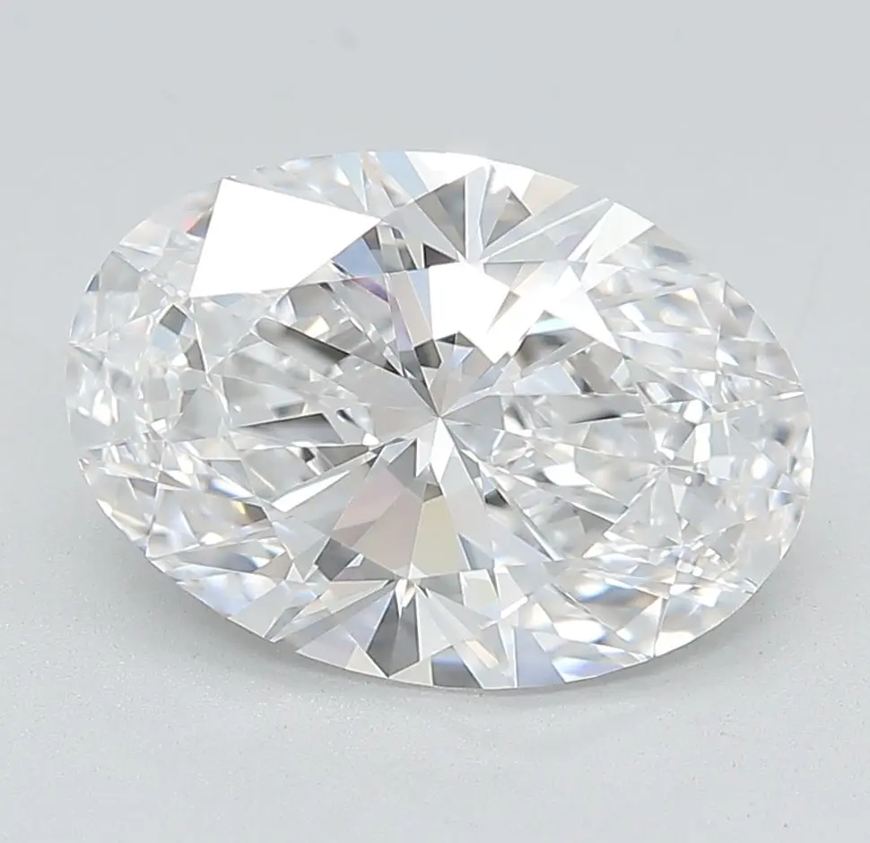 3.59 Carat Lab Grown Oval Diamond
