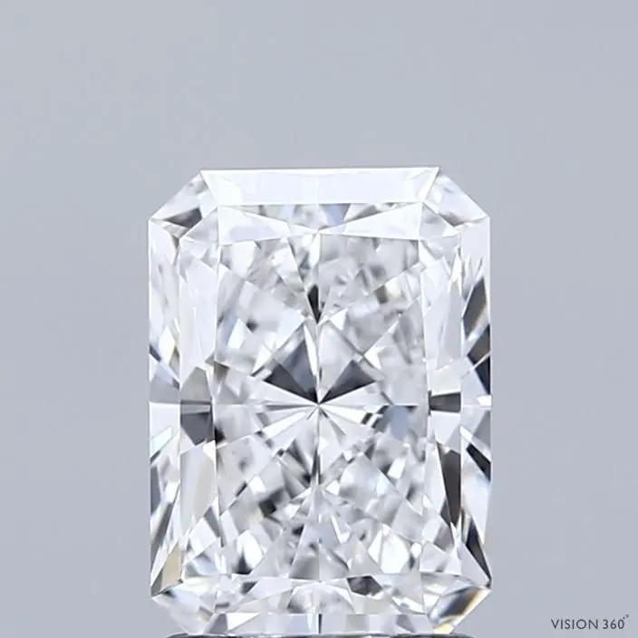 1.63 Carat Lab Grown Radiant Diamond