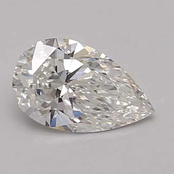 0.57 Carat Lab Grown Pear Diamond