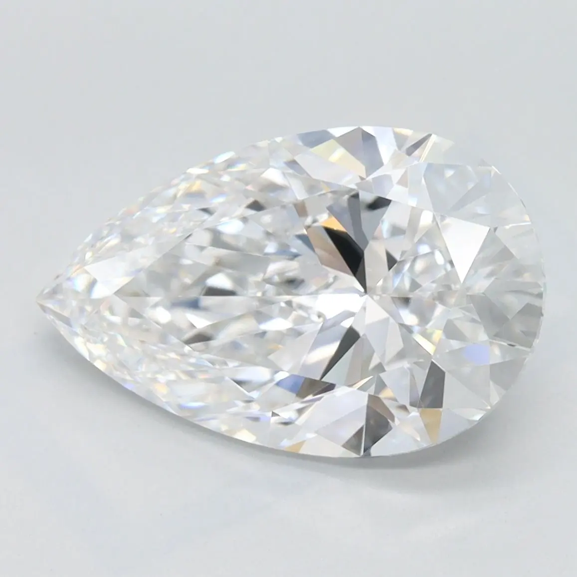 3.03 Carat Lab Grown Pear Diamond