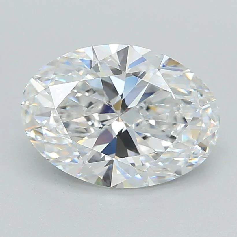 2.52 Carat Lab Grown Oval Diamond