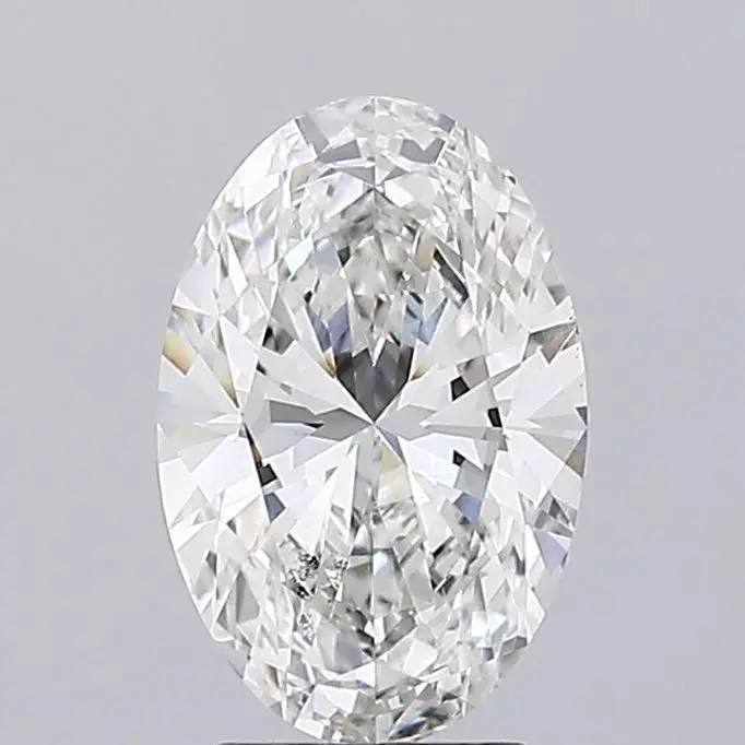 2.51 Carat Lab Grown Oval Diamond