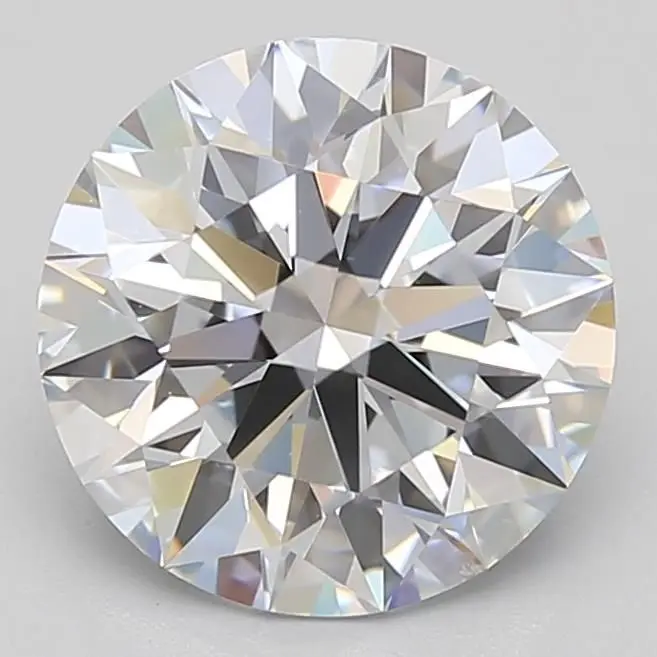 2.66 Carat Lab Grown Round Diamond