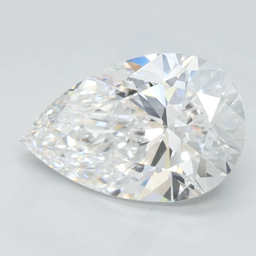 2.53 Carat Lab Grown Pear Diamond