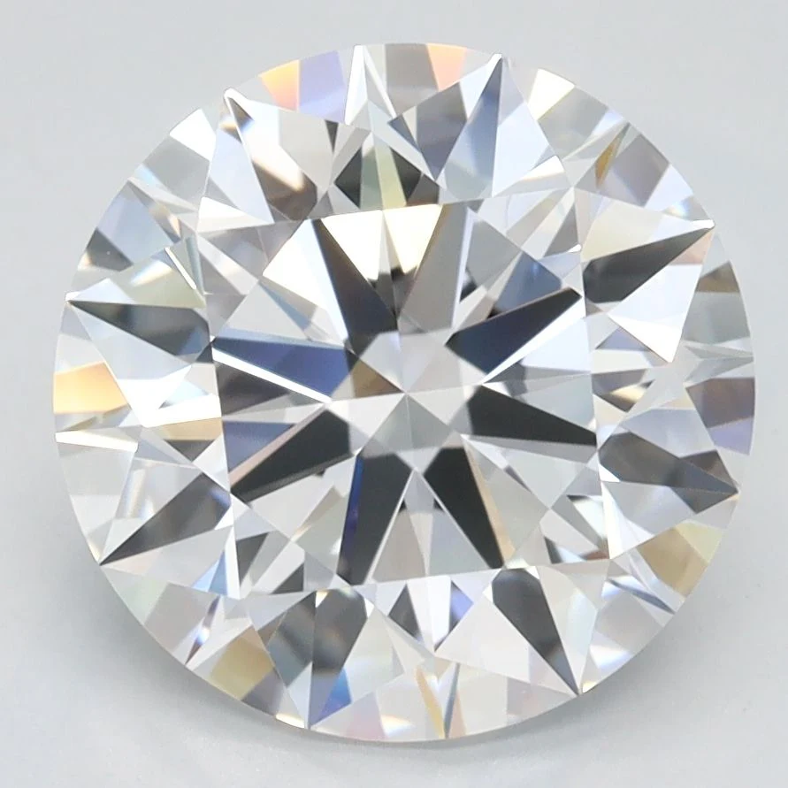 3.17 Carat Lab Grown Round Diamond
