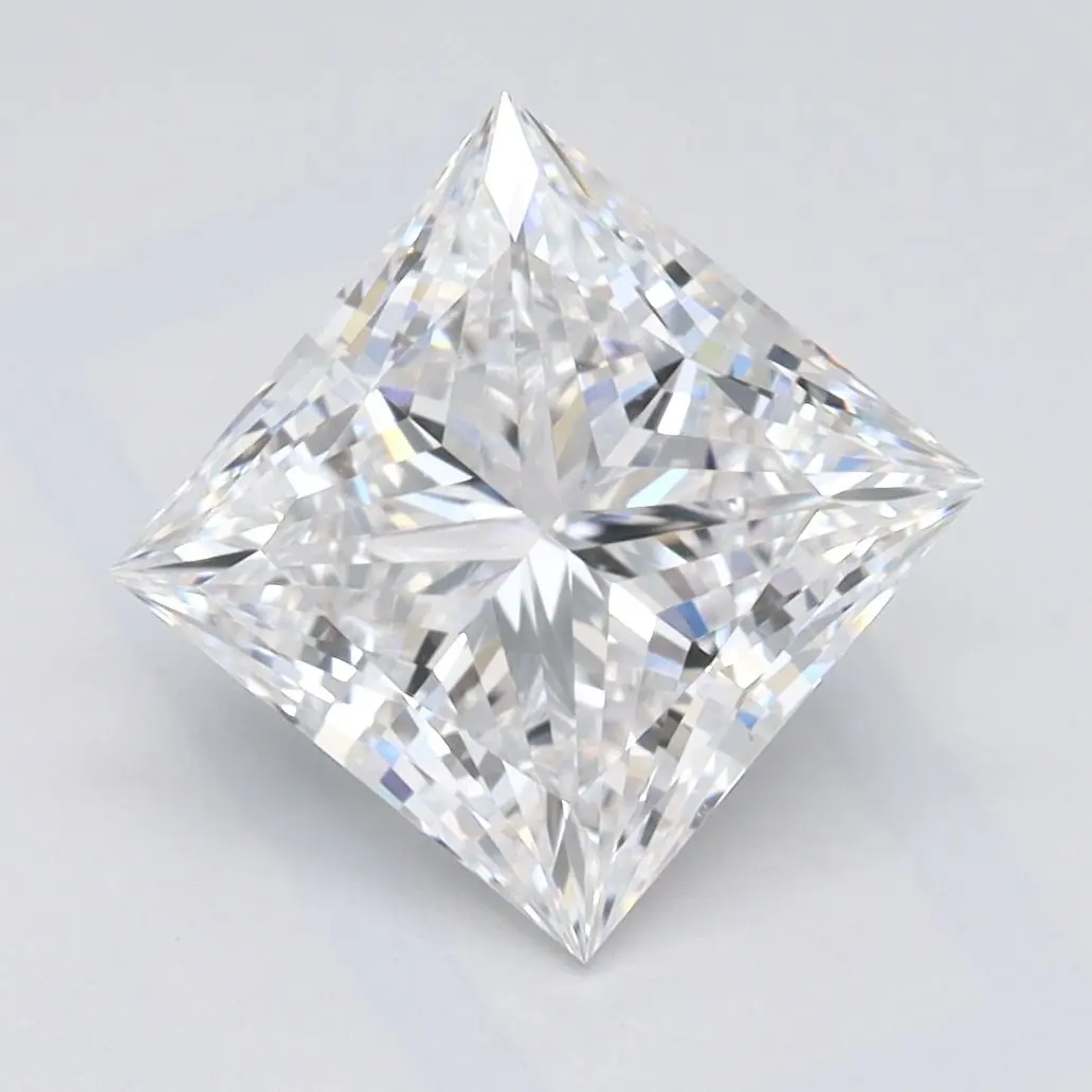 2.05 Carat Lab Grown Princess Diamond
