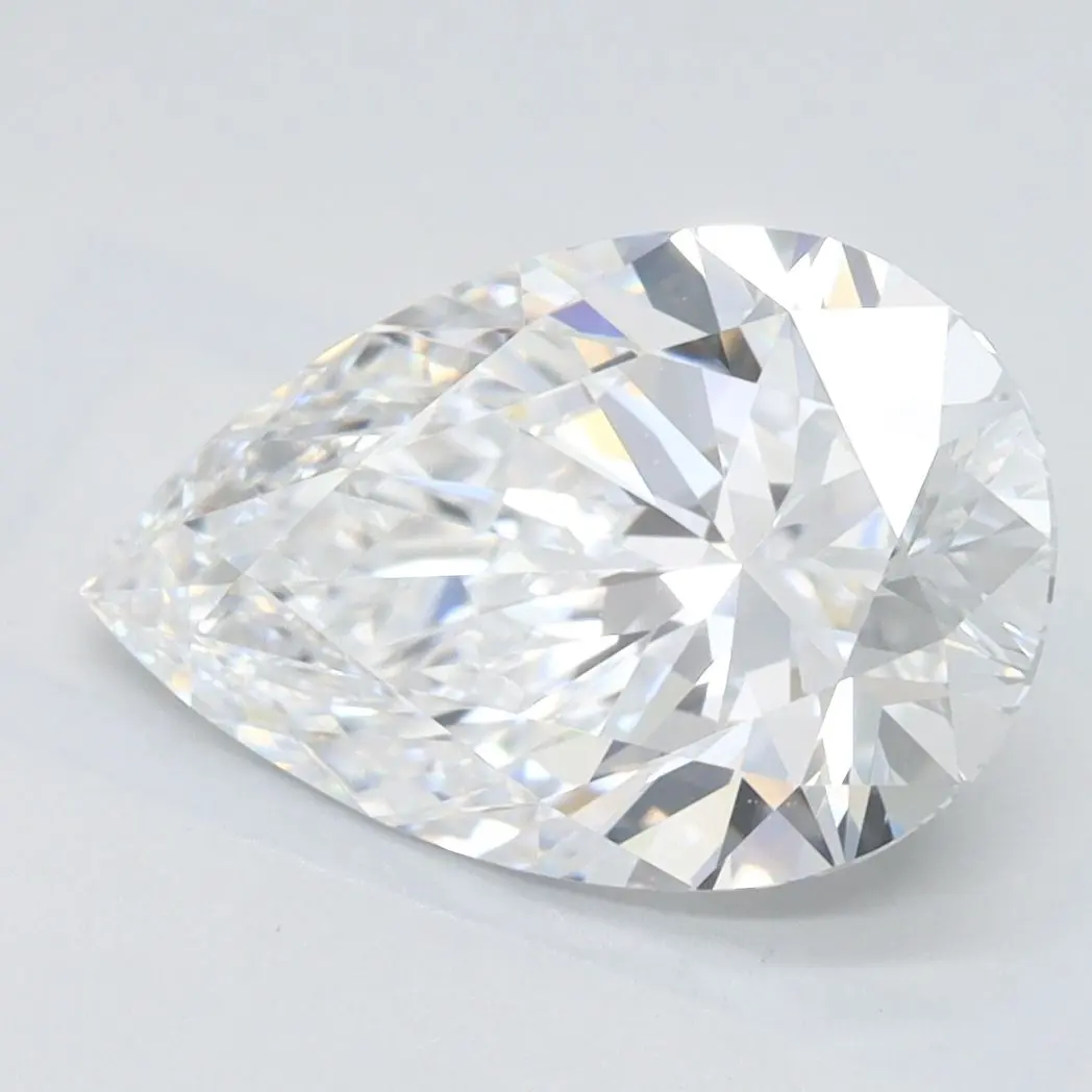 2.43 Carat Lab Grown Pear Diamond