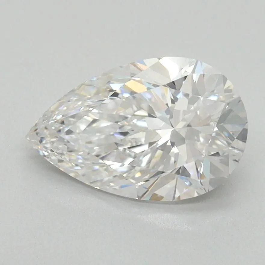 1.55 Carat Lab Grown Pear Diamond