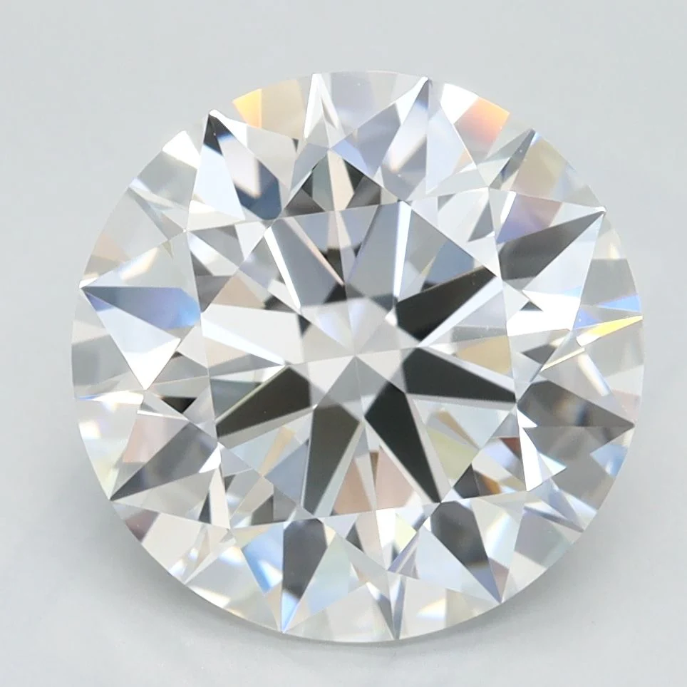 3.17 Carat Lab Grown Round Diamond