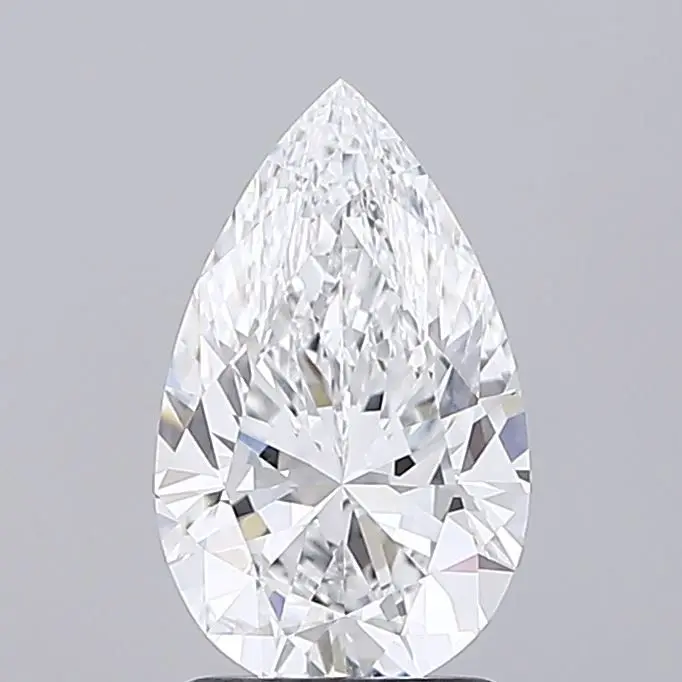 1.9 Carat Lab Grown Pear Diamond