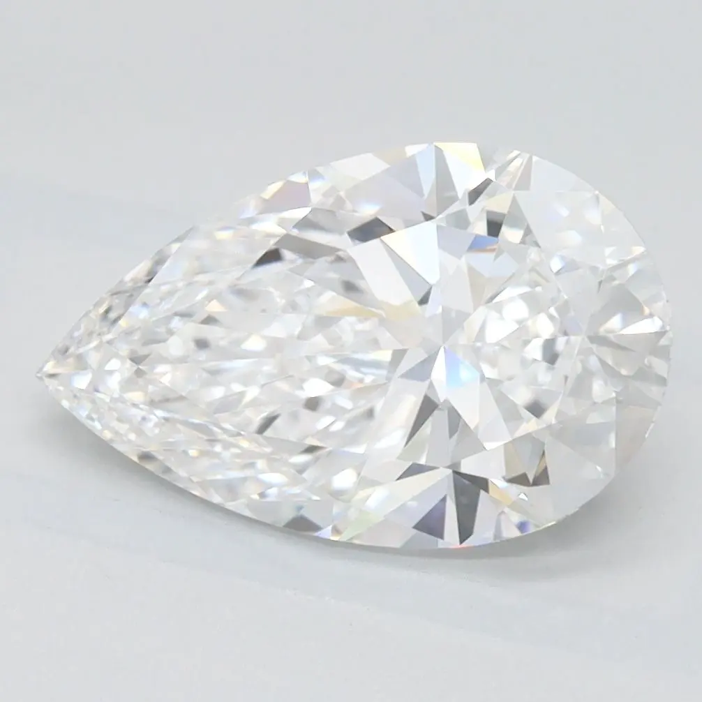 1.85 Carat Lab Grown Pear Diamond
