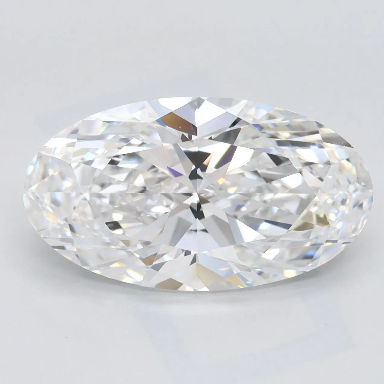 3.51 Carat Lab Grown Oval Diamond