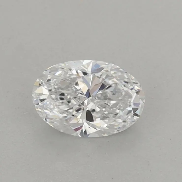 0.53 Carat Lab Grown Oval Diamond