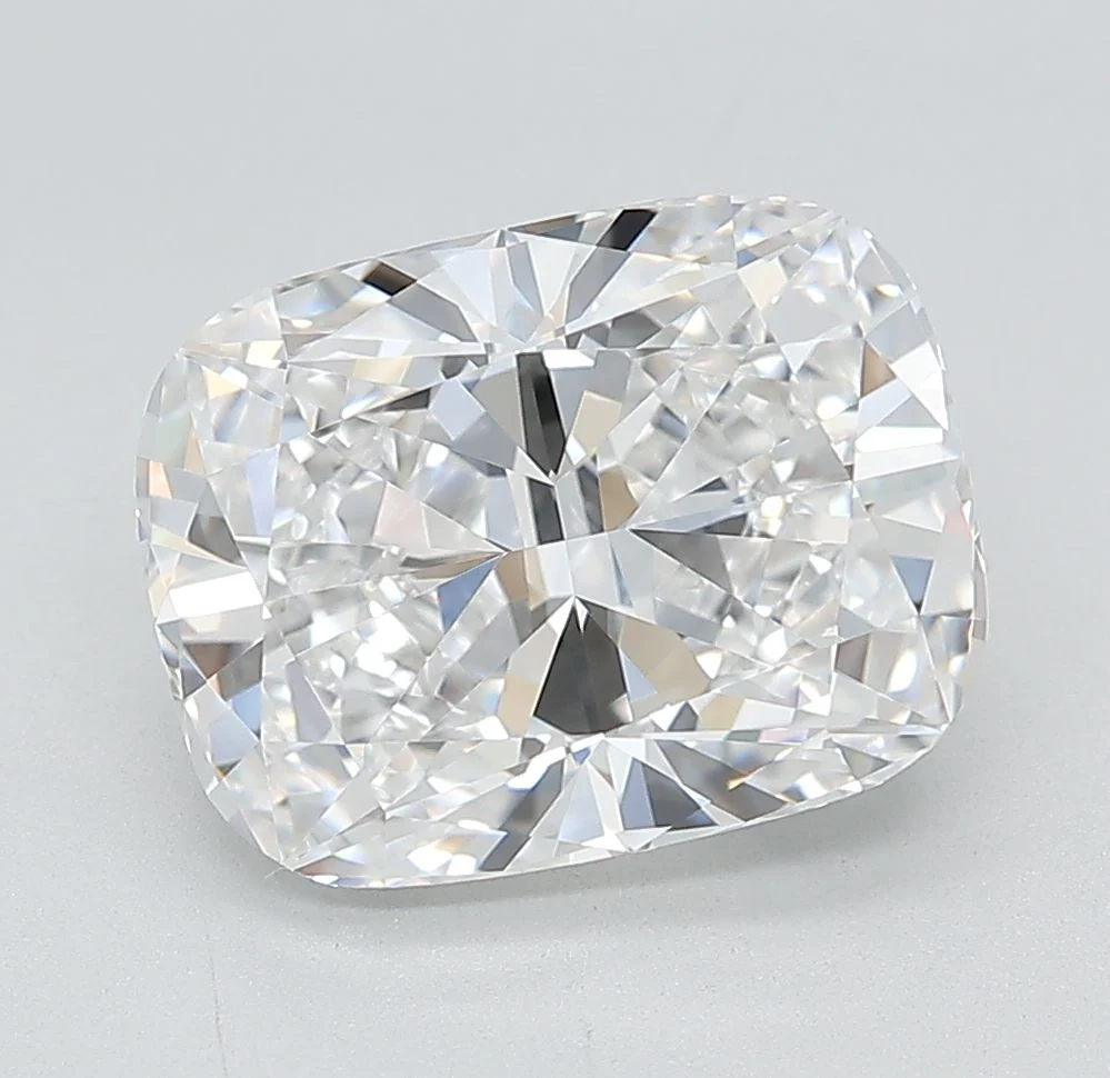 4.04 Carat Lab Grown Elongated cushion Diamond