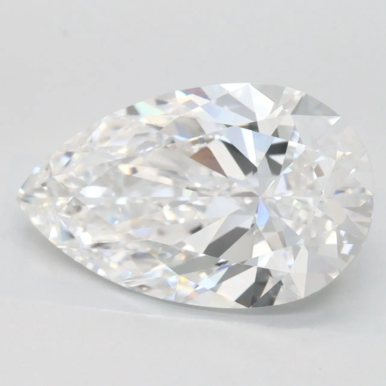 4 Carat Lab Grown Pear Diamond