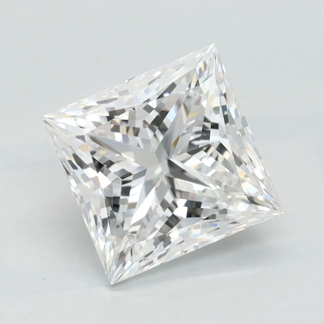 2.19 Carat Lab Grown Princess Diamond