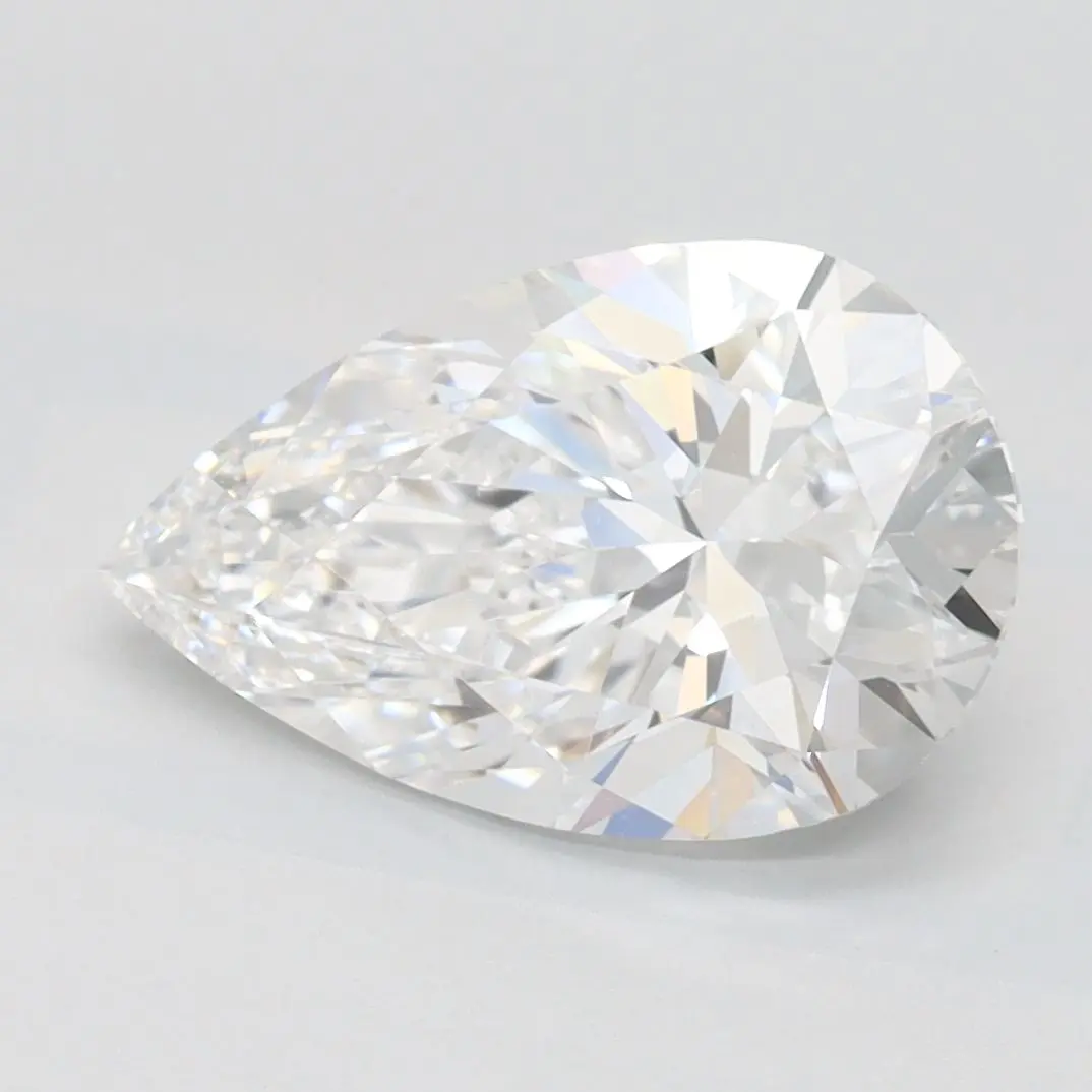 2.05 Carat Lab Grown Pear Diamond