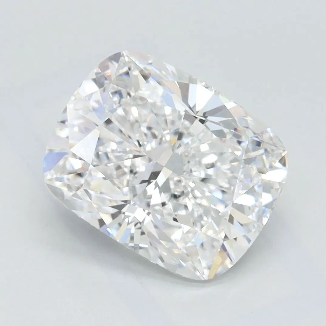 2.38 Carat Lab Grown Elongated cushion Diamond