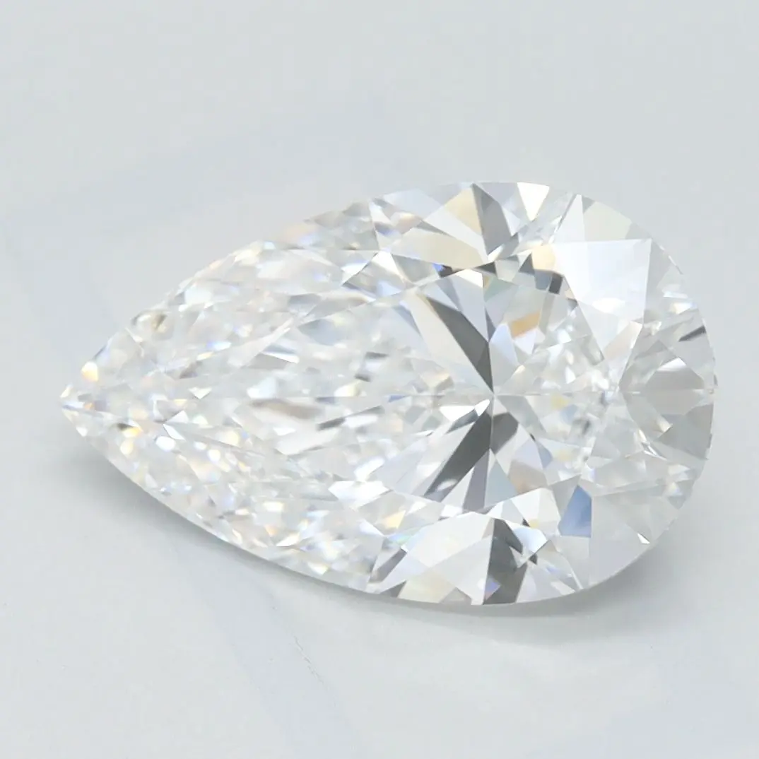 2.09 Carat Lab Grown Pear Diamond