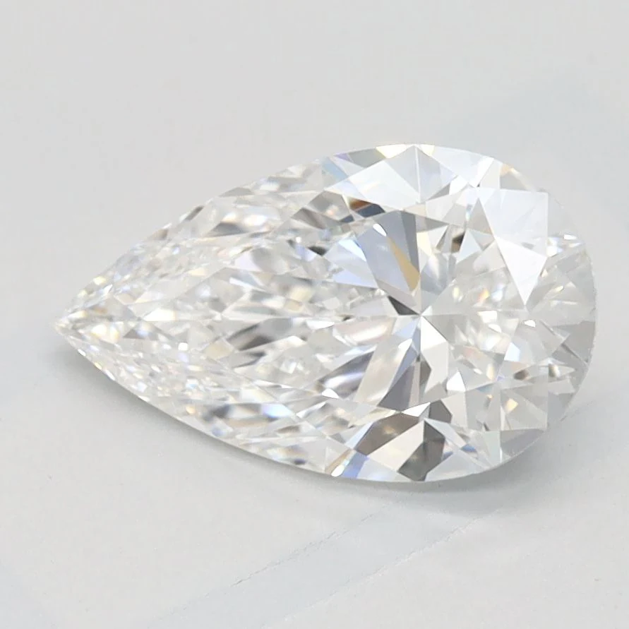 1.1 Carat Lab Grown Pear Diamond