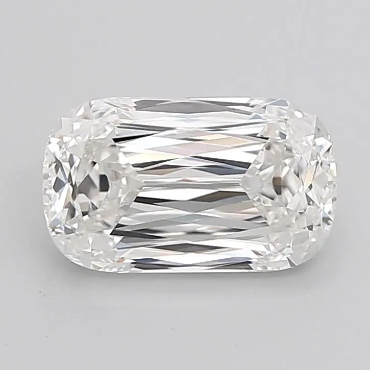 2.56 Carat Lab Grown Elongated cushion Diamond