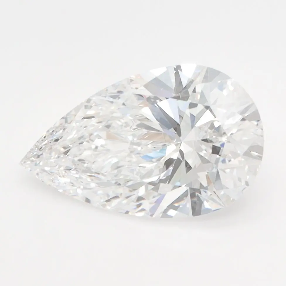 2.1 Carat Lab Grown Pear Diamond