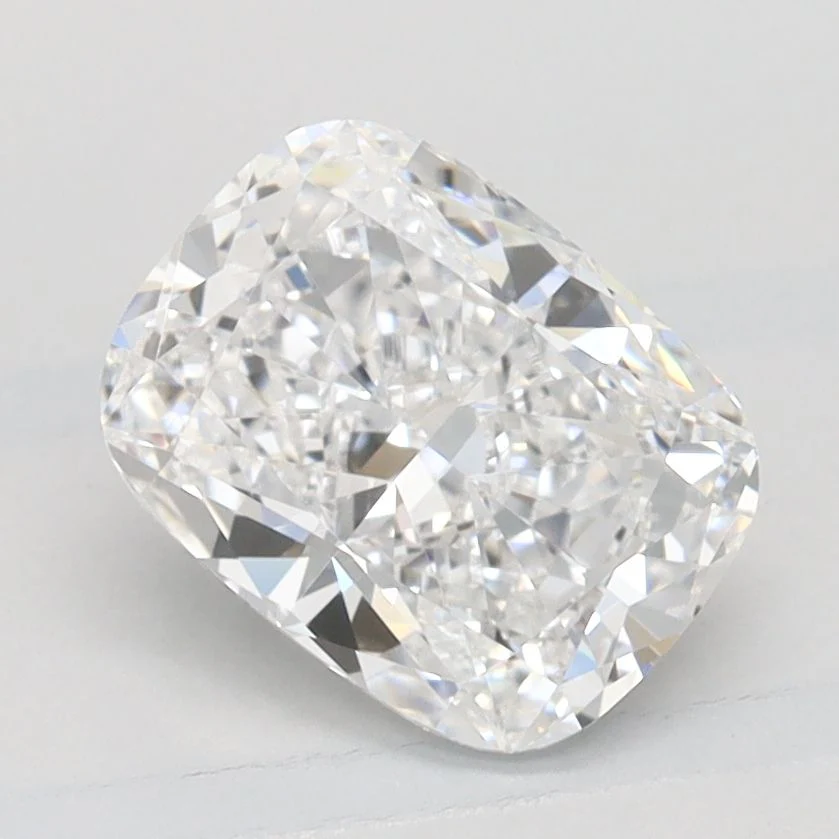 1.24 Carat Lab Grown Elongated cushion Diamond