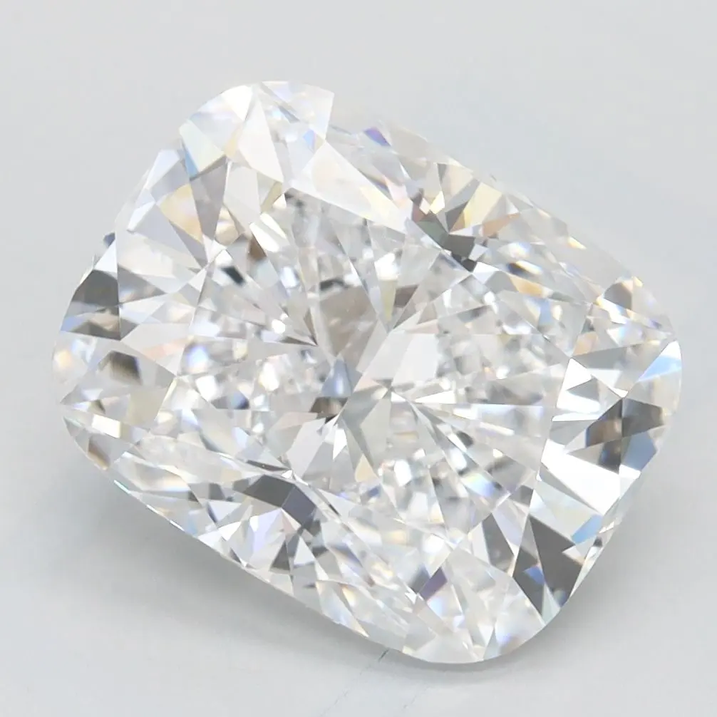 3.11 Carat Lab Grown Elongated cushion Diamond