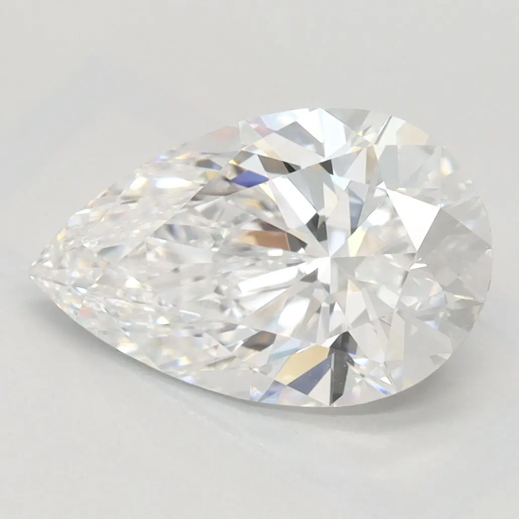 2.02 Carat Lab Grown Pear Diamond