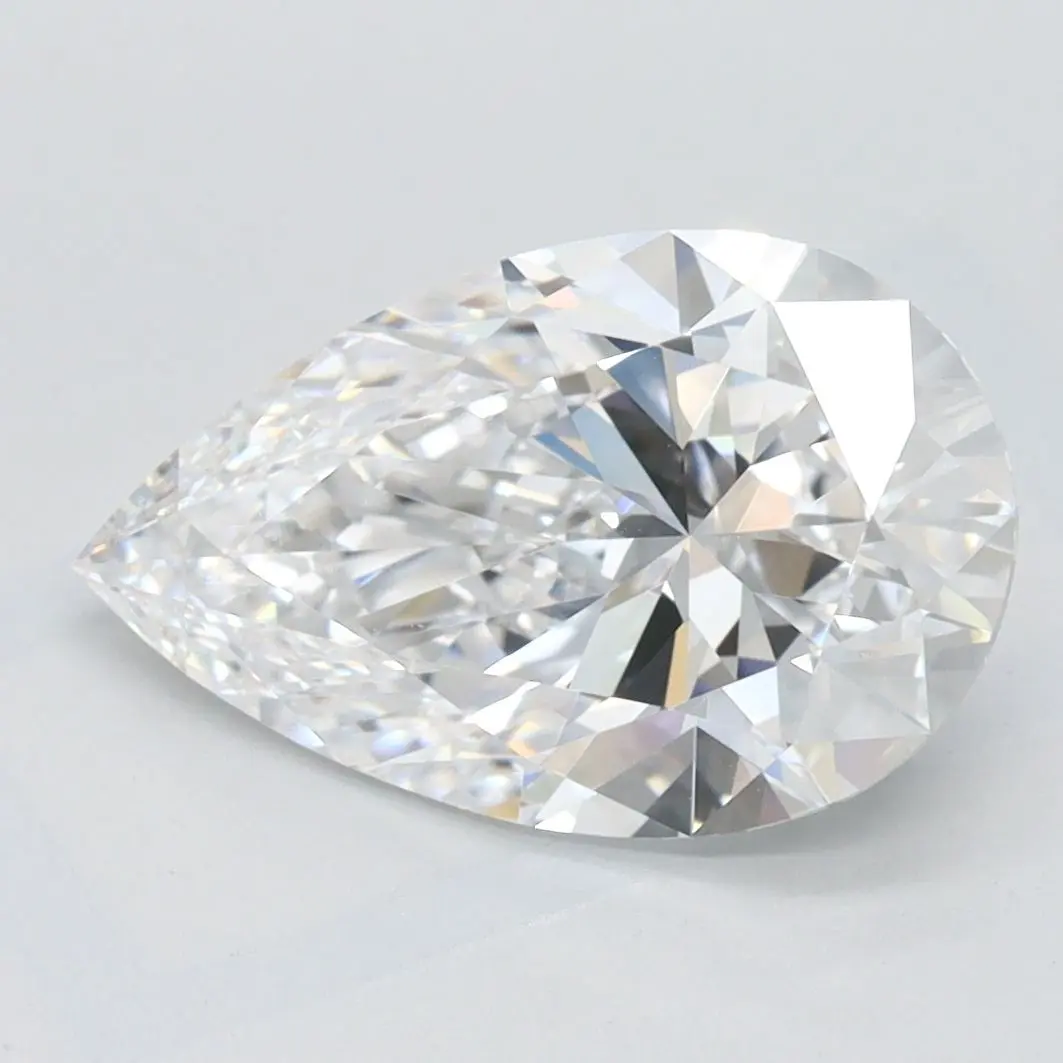 2.05 Carat Lab Grown Pear Diamond