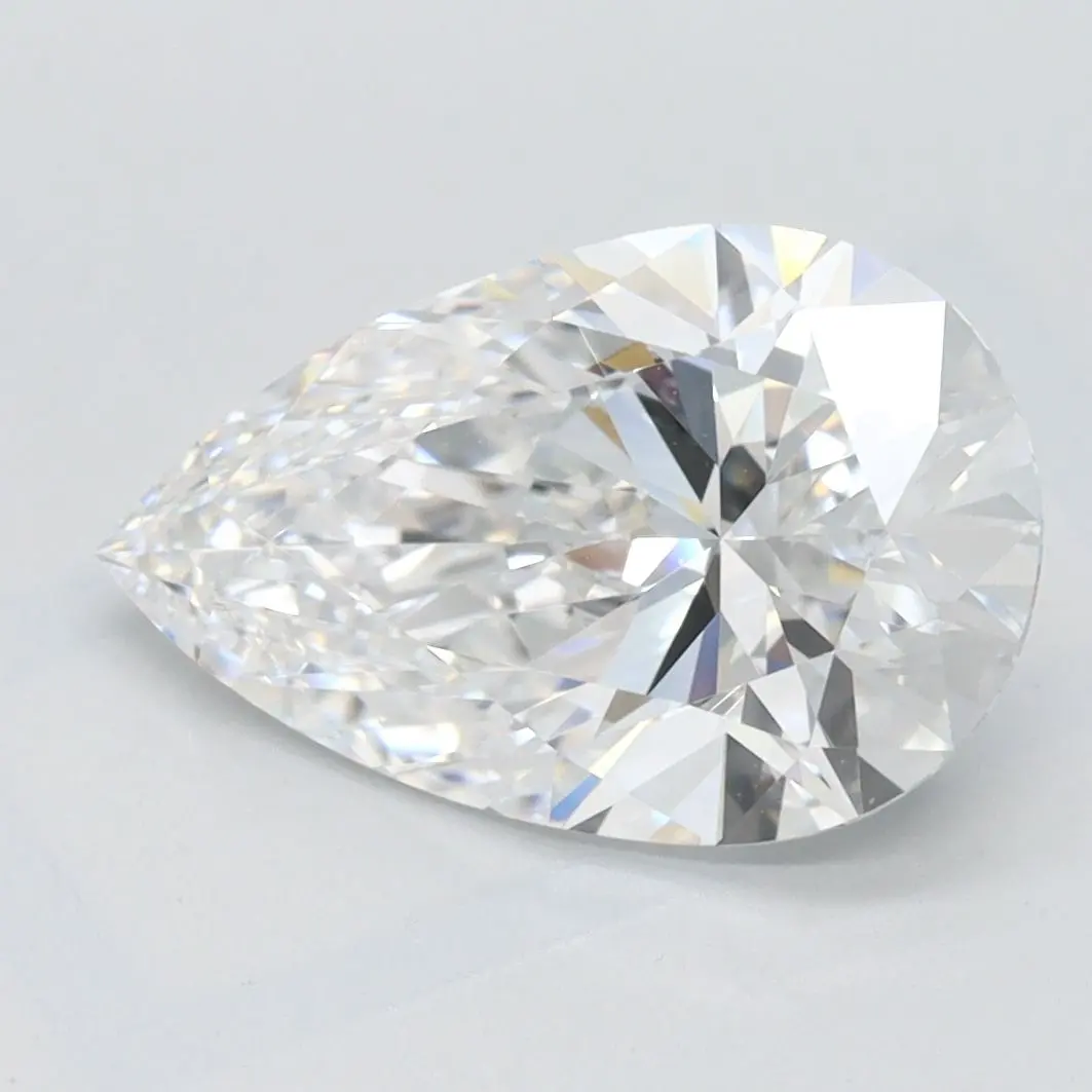 2.06 Carat Lab Grown Pear Diamond