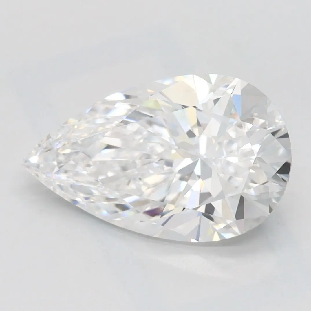 2.01 Carat Lab Grown Pear Diamond